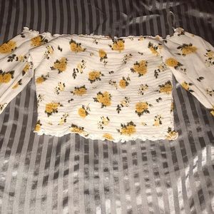 Hollister off the shoulder long sleeve